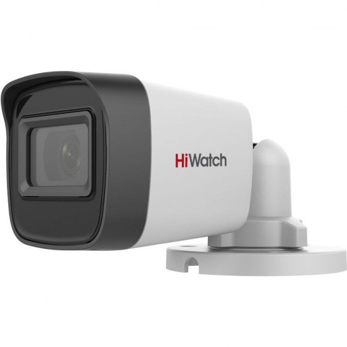 Камера видеонаблюдения аналоговая HIWATCH Ecoline 2.8-2.8мм HD-TVI HDC-B020(B)(2.8MM)